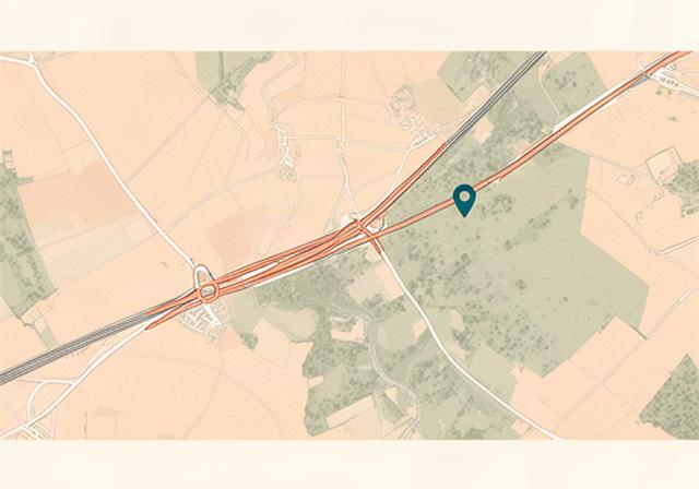 Statischer Kartenausschnitt der L 4439 bei Hessisch Lichtenau in Hessen